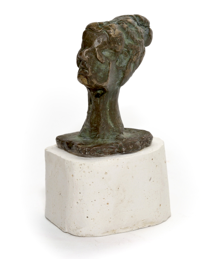 Bronze Sculpture Commission Portrait Figurative Sci-fi Abstract Human